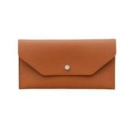 UYFRD Portefeuille long en cuir pour femme - Multifonctionnel - Pour les vacances, marron, 2 pièces