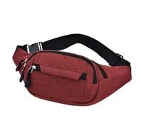 UYFRD Sac banane de course à pied pour homme et femme, Rouge B., Taille unique