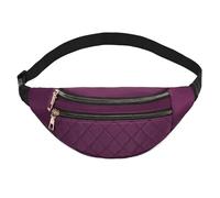 UYFRD Sac banane de course à pied pour homme et femme, Violet D., Taille unique