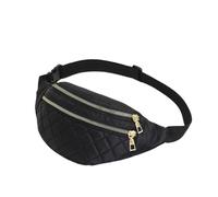 UYFRD Sac banane pour femme - Sac banane de voyage pour femme - Sac banane de voyage pour femme - Pochette pour argent - Sac de poitrine, Noir , Taille unique