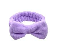 UYFRD Serre-tête en polaire corail pour femme avec nœud - Pour maquillage spa - Turban - Accessoires pour cheveux - Bandeau pour cheveux (I)