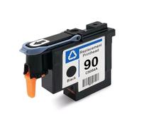 uYGExN Tête d'impression 90 compatible avec les imprimantes DesignJet 4000 4000ps 4020 4500 4520 Noir