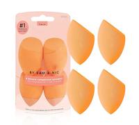 UYGTHI Lot de 4 éponges de beauté pour fond de teint liquide et crémeux, sans latex, végétalien, pour maquillage professionnel et sans traces
