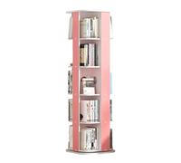 UYHBCNQD Bibliothèque en bois à 5 niveaux rotative à 360 ° - Bibliothèque créative sur pied - Coin d'étude