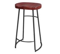 UYHBCNQD Chaises de bar hautes avec dossier nu - Chaise de bar industrielle 45 cm/65 cm/75 cm - Chaise de salle à manger avec pieds en métal - Pour cuisine, pub, café, charge de 150 kg - Tabouret haut