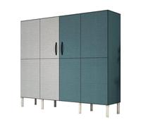 UYHBCNQD Organisateurs de placard armoire de rangement simple armoire temporaire tissu vêtements placard empilable placard portable spacieux