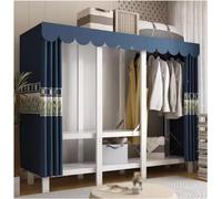 UYHBCNQD Organisateurs de placard verticaux pour armoire à vêtements - Assemblage facile - Tringle de rangement pour chambre à coucher et dortoir - Spacieux