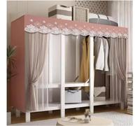 UYHBCNQD Organisateurs de placard verticaux pour armoire à vêtements - Assemblage facile - Tringle de rangement pour chambre à coucher et dortoir - Spacieux