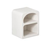 UYHBCNQD Table de Chevet Simple sur Pied, Table de Chevet spacieuse, Commode de Bureau, Espace de Rangement Ouvert, Table d'extrémité 45x40x55cm