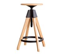 UYHBCNQD Tabourets de bar hauts pivotants - Tabouret de bar simple - Repose-pieds rond - Chaises hautes pour cuisine, restaurant, bar, tabourets de chauve-souris faciles à déplacer