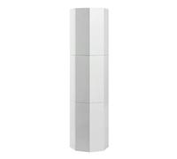 UYHBCNQD Tour à chaussures ronde en métal cylindrique rotatif à 360 ° pour entrée, couloir, 43 cm de diamètre