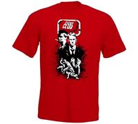 UYHGr3f669 Fight Club v5 T Shirt Red Movie Poster All