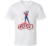 UYHGr3f669 Grease-Movie-Poster-John-Travolta-T-Shirt