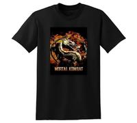 UYHGr3f669 MORTAL-KOMBAT-T-SHIRT-1995-bluray-dvd-cover-poster-tee-SMALL-MEDIUM-LARGE