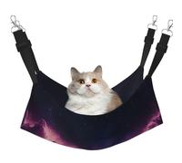 UYHhgqw Angels In The Polar Night Hamac pour animal domestique, lit en velours, sangles réglables avec crochets métalliques, parfait pour les petits animaux de compagnie