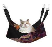 UYHhgqw Aurora Hamac pour animal domestique Tête de tigre en velours, sangles réglables avec crochets métalliques, parfait pour les petits animaux de compagnie