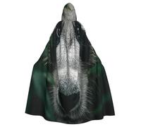 UYHhgqw Costume de sorcière d'Halloween The Confusion Of Giant Pandas - Cape à capuche pour homme et femme - Costume d'horreur d'horreur d'Halloween - Costume de cosplay