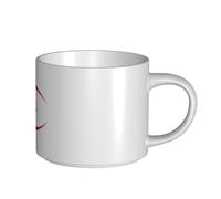 UYHhgqw Mug en céramique drapeau de l'Algérie pour femme, tasses à café, grande capacité et poignée, pour le bureau, la maison
