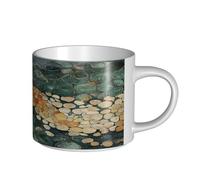 UYHhgqw Stone Snake Puzzle Tasse en céramique pour femme, tasses à café, grande capacité et poignée, pour bureau, maison