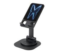 UYHhgqw Support de téléphone universel, support de bureau réglable pour iPhone, téléphones portables et tablettes, rotation à 360°, papillon de science-fiction