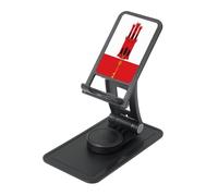 UYHhgqw Support de téléphone universel, support de bureau réglable pour iPhone, téléphones portables et tablettes, drapeau de Gibraltar rotatif à 360°