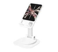 UYHhgqw Support de téléphone universel, support de bureau réglable pour iPhone, téléphones portables et tablettes, rotation à 360°, fragments de lumière étoilée