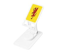 UYHhgqw Support de téléphone universel, support de bureau réglable pour iPhone, téléphones portables et tablettes, rotation à 360°, drapeau du comté du Somerset