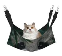 UYHhgqw The Confusion Of Giant Pandas Hamac pour animal domestique, lit en velours pour chat, sangles réglables avec crochets métalliques, parfait pour les petits animaux de compagnie