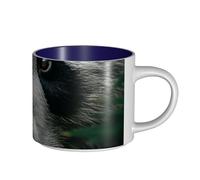 UYHhgqw The Confusion of Giant Pandas Mug en céramique pour femme, tasses à café, grande capacité et poignée, pour le bureau et la maison