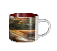 UYHhgqw The Puppy in The Dream Tasse en céramique pour femme, tasses à café, grande capacité et poignée, pour le bureau et la maison