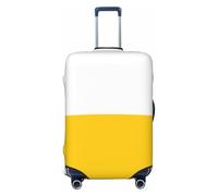Uyhhgqw The Silesian Flag Housse de protection pour valise, anti-rayures, convient aux bagages de 45,7 à 81,3 cm, Noir , L
