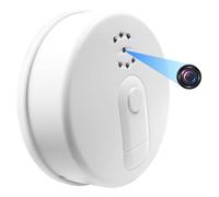 UYIKOO Camera Espion WiFi 5G, Mini Caméra Espion sans Fil 1080P HD, Détecteur de Fumée Micro Camera Surveillance A Distance Discrete Vision Nocturne Detecteur Mouvement 11 Heures d'Autonomie
