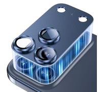Uyiton pour iPhone 17 Pro Protection Camera - Protect Objectif D'appareil Photo Anti-rayures En Une Seule Pièce, Protection D'objectif de Dureté 9H Avec Les HD Compatible pour iPhone 17 Pro - Bleu