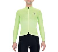UYN Biking AIRWING Winter Ow Long_SL. T-Shirt Men's, Jaune Noir, XXL