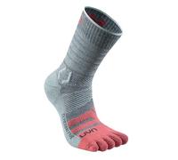 UYN Chaussettes à 5 doigts Trekking Five Merino - Zéro ampoules, Meilleur contrôle, Respirantes, Confort extrême