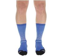 UYN Chaussettes Aero pour cyclisme - Légères et aérodynamiques avec Fibresist, Preshock Shield et micro-canaux respirants pour les sorties estivales