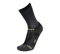 UYN Chaussettes Aero pour cyclisme - Légères et aérodynamiques avec Fibresist, Preshock Shield et micro-canaux respirants pour les sorties estivales