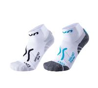 UYN Chaussettes de course Run Super Fast - Lot de 2 paires, Ventilation élevée, Absorption des chocs et Ajustement optimal pour la performance