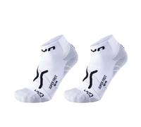 UYN Chaussettes de course Run Super Fast - Lot de 2 paires, Ventilation élevée, Absorption des chocs et Ajustement optimal pour la performance