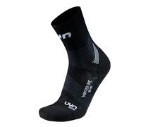 UYN Chaussettes de course Run Winter One - Laine mérinos et Natex, Isolation thermique, Absorption des chocs, Confort et Respirabilité
