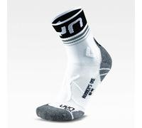 Uyn Chaussettes de Running Tige Mid Runners One Homme Blanc - Chaussettes de running hommes 45/47