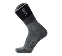 Uyn Chaussettes de sport gris foncé / noir, Taille 35-36
