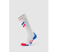 UYN Chaussettes Natyon - Chaussettes Techniques avec Compression, Respirantes et Thermorégulatrices en Natex - Design des Équipes Nationales