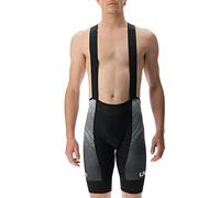 UYN Cuissard Court Racefast Bib avec Chamois Anatomique, Maille 3D et Système Dynamic Ventcuff pour Haute Performance