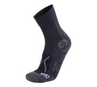 UYN Explorer Calza Outdoor Uomo Chaussettes Techniques pour randonnée Homme, Noir/Anthracite, 39-41