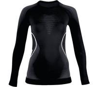UYN Femme Chemise à manches longues EVOLUTYON tableau noir/anthracite/blanc - XS