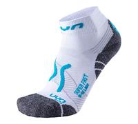 UYN Femme Run Super Fast Socks, Blanc/Turquoise, 41-42 EU