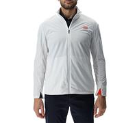 UYN for BUGATTI O102502-W000 VESTE DE PLUIE AVEC FERMETURE ÉCLAIR SUR TOUTE LA LONGUEUR Jacket Homme White XL