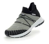 UYN Free Flow Tune White - Chaussures à Double Couche en Laine mérinos et Knit perforé pour Un Confort Maximal et Une Respiration Naturelle