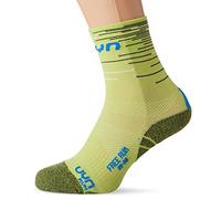 UYN Free Run Chausssettes, Green Lime/French Blue, 35/38 Mens